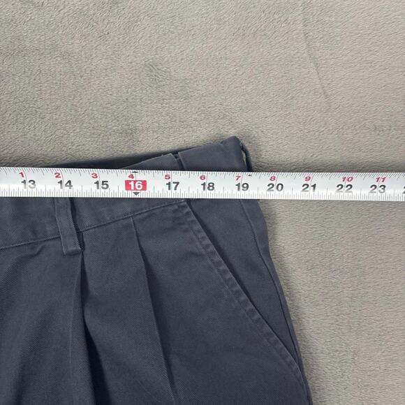 L.L. Bean Mens Comfort Waist Cotton Chino Hiking Shorts Size 40 Navy Blue - Picture 6 of 8